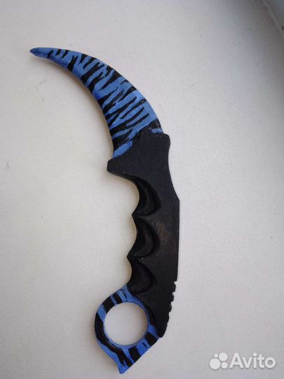 Деревянный нож керамбит (на заказ)