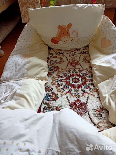 Бортики в кроватку