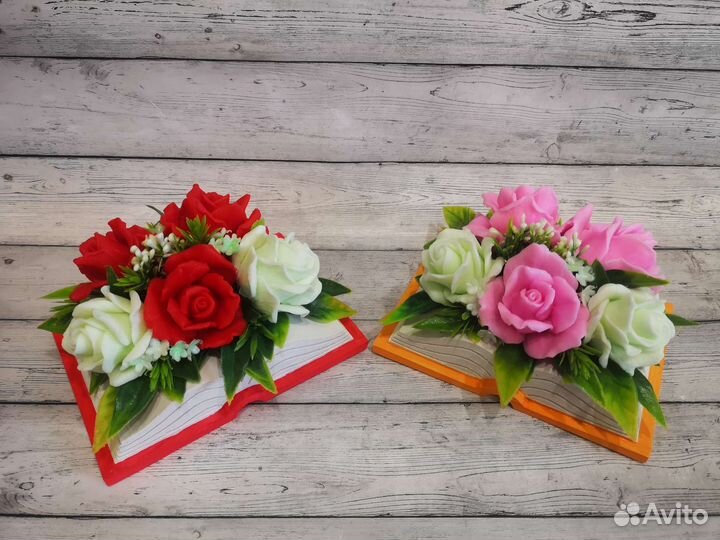 Букет из мыла в книге