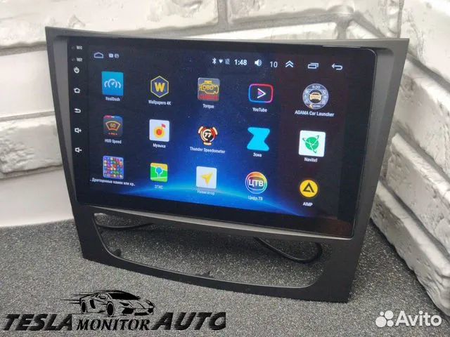 Магнитола на Mercedes w211 c219 9дюймов android 10
