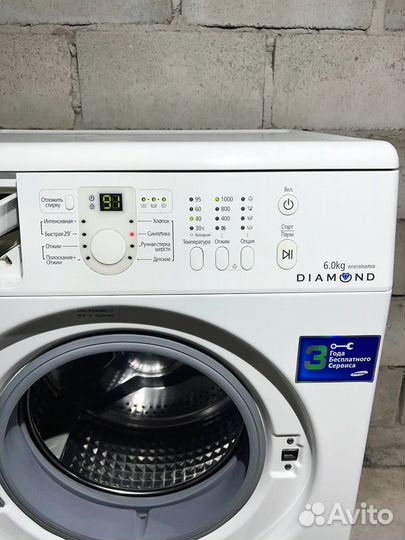 Стиральная машина Samsung 6 кг Diamond