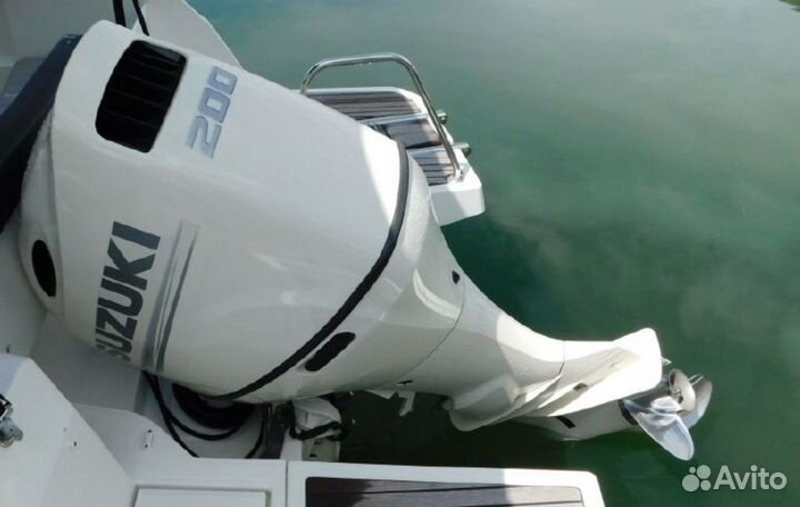 Подвесной лодочный мотор suzuki DF200APX новый