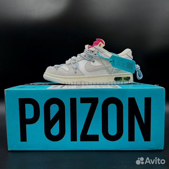 Кроссовки Nike dunk low off white