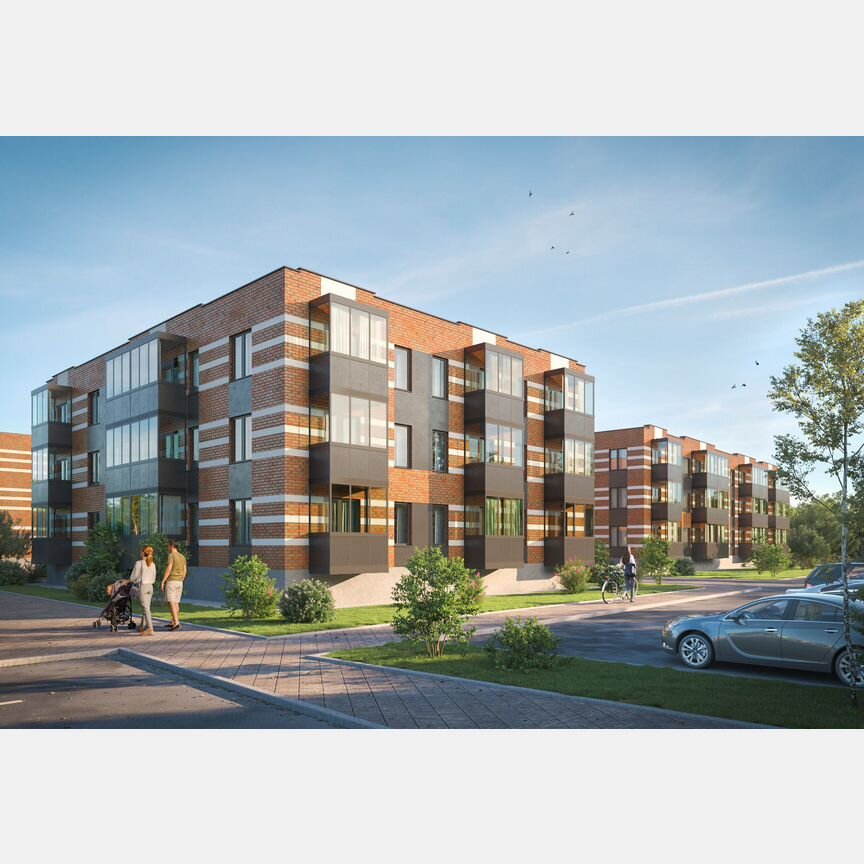 1-к. квартира, 46,5 м², 2/3 эт.