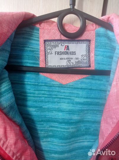 Ветровка на девочку 98