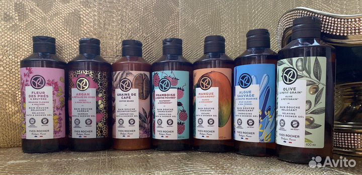 Гели для душа 400 мл. Ив Роше