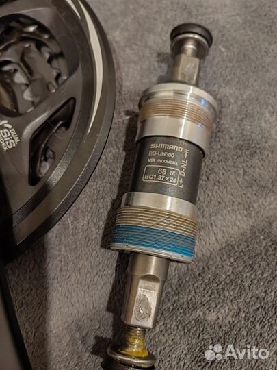 Система shimano с кареткой