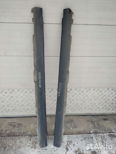 Наакладка порога toyota avensis 250