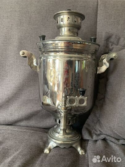 Самовар 5л угольный СССР на дровах