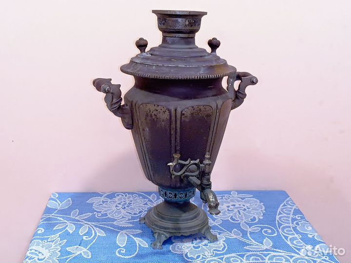 Угольный довоенный самовар (СССР)