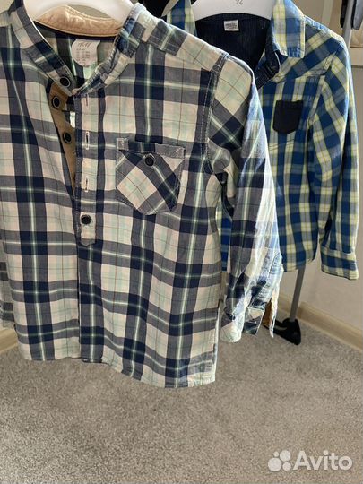 Рубашки комплектом на 1-2 года