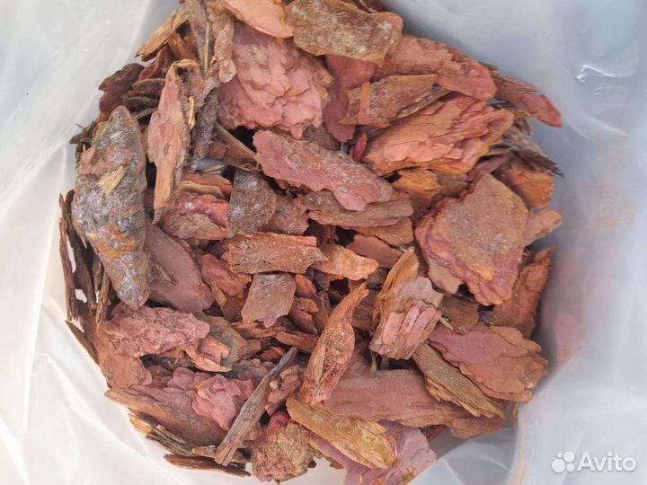 Мульча кора лиственницы