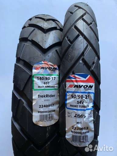Шины эндуро 140 80 17 Avon Trekrider