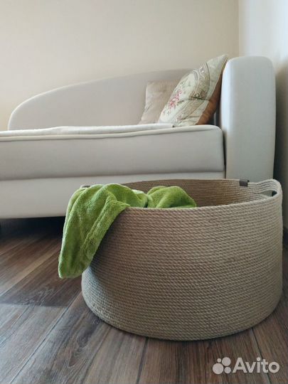 Корзина из джута