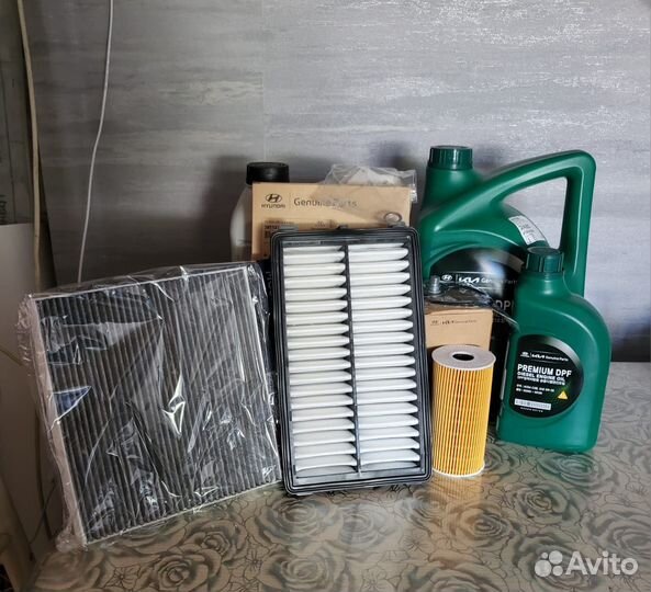 Фильтра и масла для то Hyundai Staria 2.2 Diesel