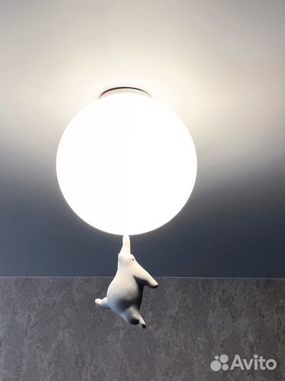 Интерьерная люстра в детскую комнату