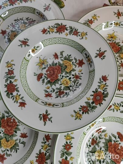 Тарелки глубокие. Летний день. Villeroy boch