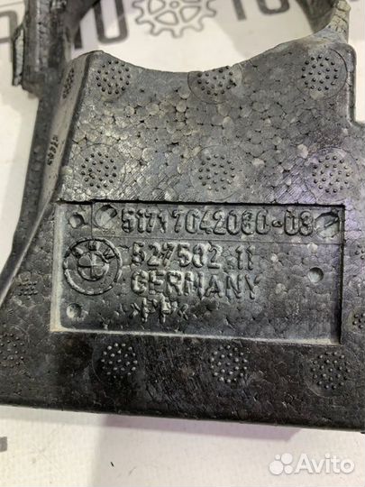 Абсорбер бампера передний правый Bmw 745 E65