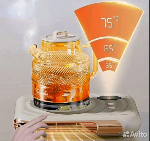 Подогреватель для кружки, чайника заварочного