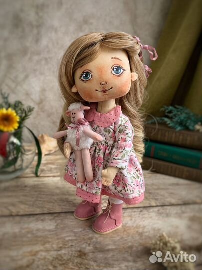 Кукла текстильная ручной работы