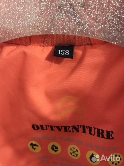 Пуховик outventure для девочки 158