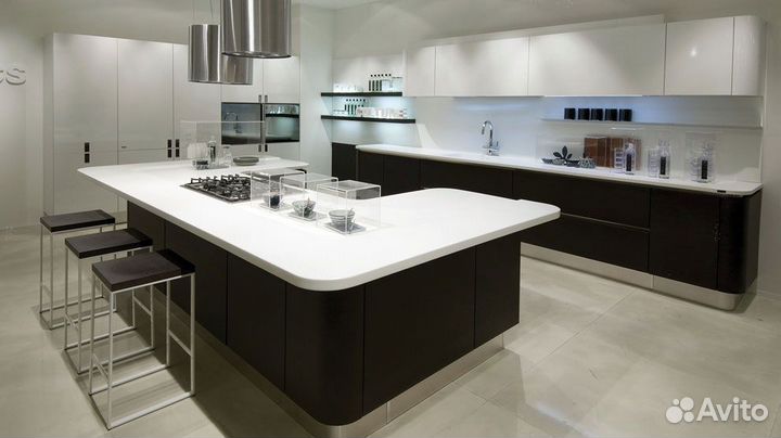 Столешница из искусственного камня с замером