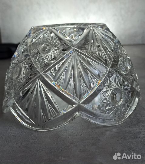 Салатник хрусталь СССР
