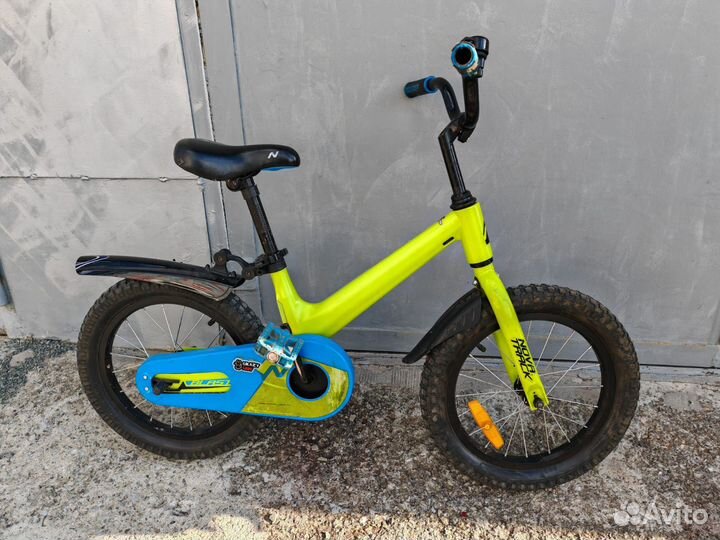 Велосипед novatrack 16, есть задние колесики новые