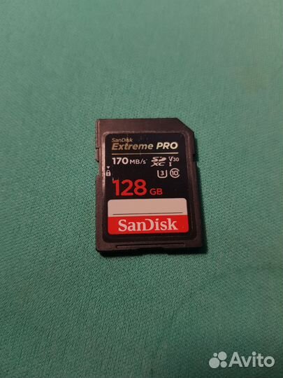 Sandisk sdxc 128Gb class 10 extreme PRO 4K 170 m/s