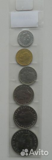 Набор монет Испании Чемпионат мира по футболу 1982