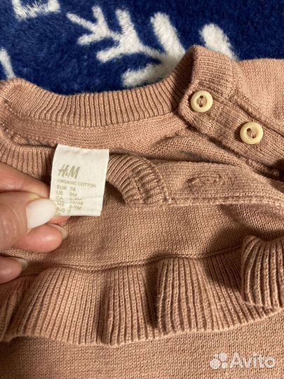 Вещи пакетом на девочку 3-6мес