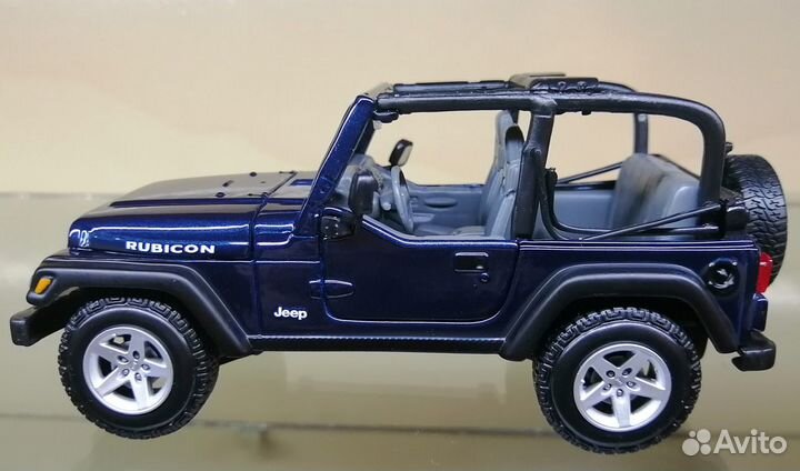 Jeep Wrangler Rubicon.-Авто модель- (1k27)