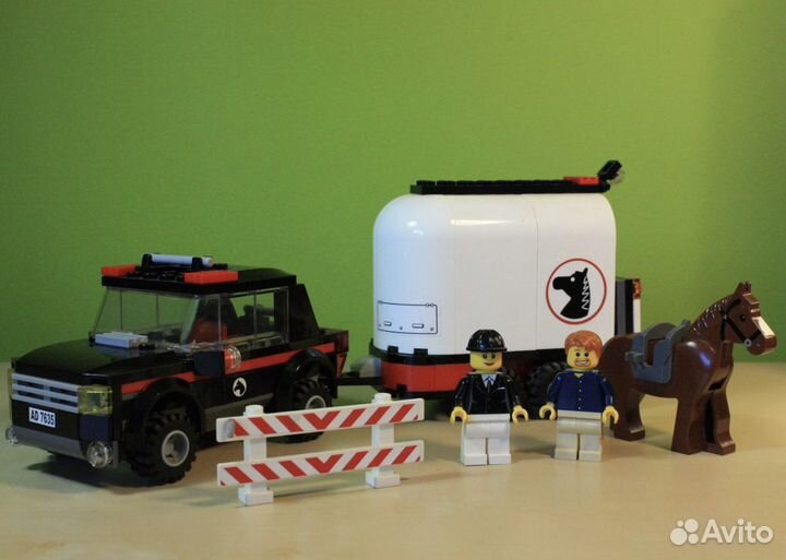Lego city 7635: полноприводный трейлер с лошадью