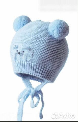 Шапочка на малыша 38-40