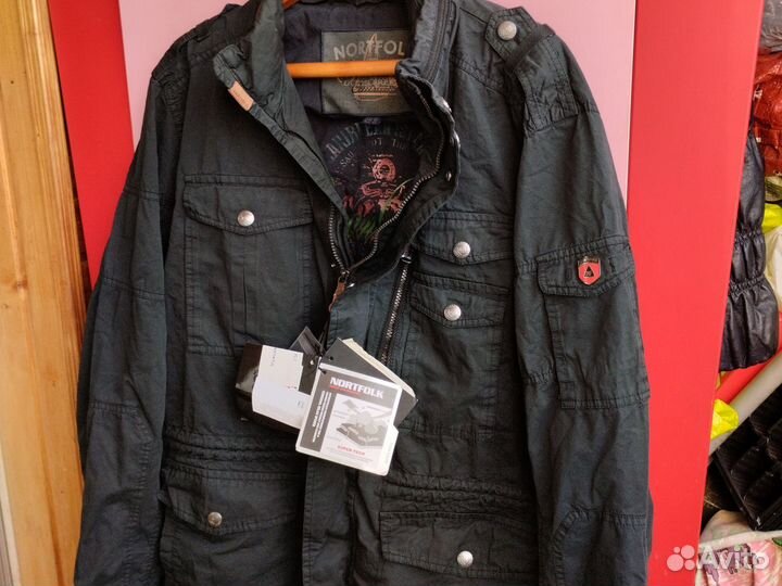 Убойная новая куртка Norfolk military 56p