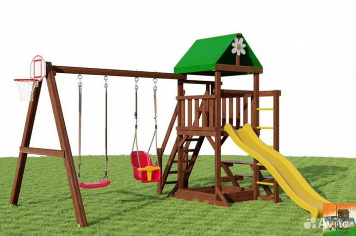 Детская площадка подарок на новый год