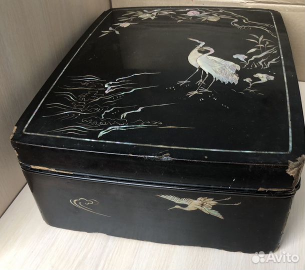 Антикварные шкатулки