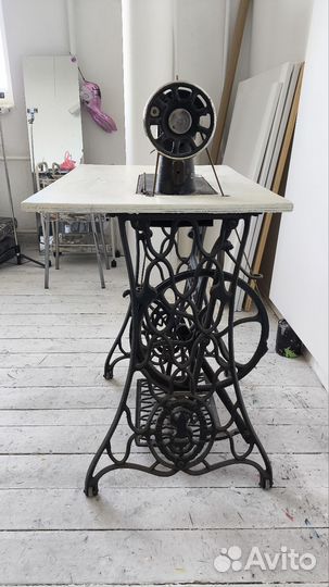 Швейная машинка подольск ножная станина singer