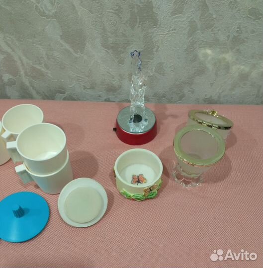 Посуда кукольная СССР, шкатулки