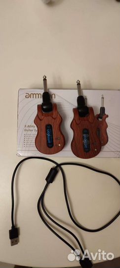 Радиоджек Ammoon 5.8Ghz Wireless Guitar System
