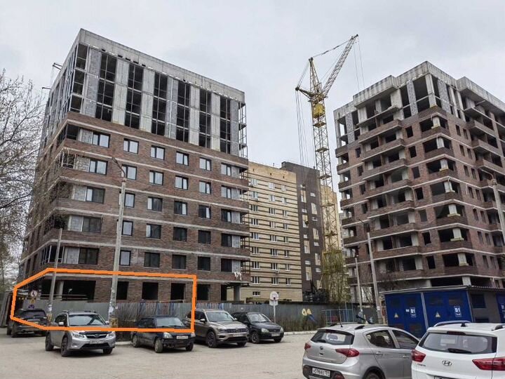 1-й этаж, 1-я линия, Помещение 83.5 м²