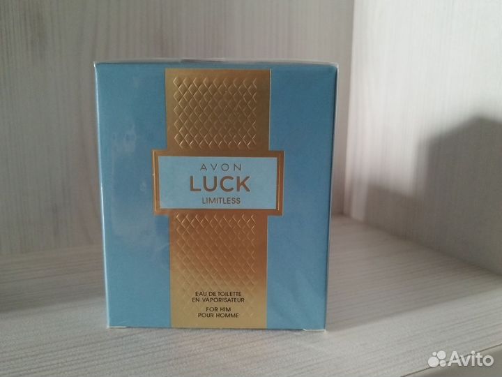 Туалетная вода Avon Luck Limitless для него, 75 мл