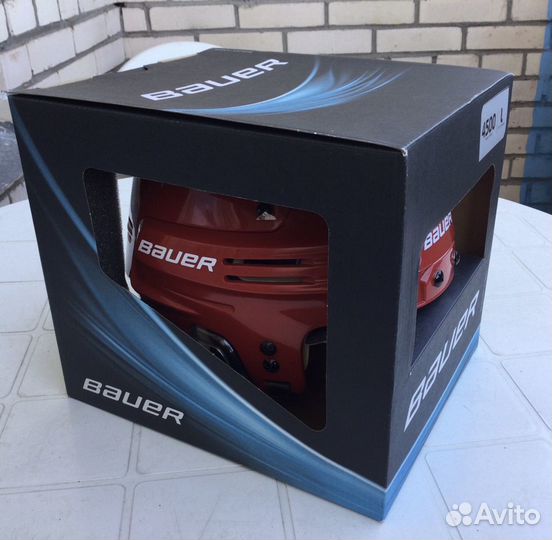 Хоккейный шлем Bauer 4500 Red, новый