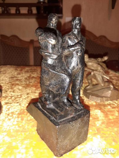 Статуэтки бронзовые, чугун СССР