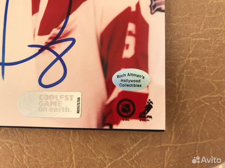 Фото с автографом Igor Larionov