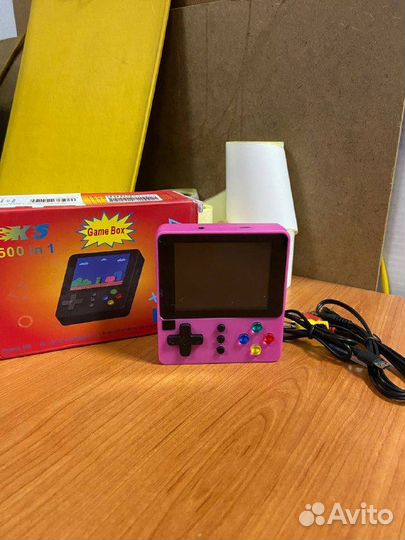 Портативная приставка game BOX plus K5 500в1