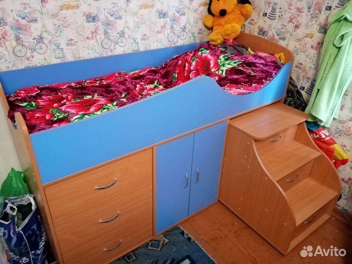 Детская кровать чердак