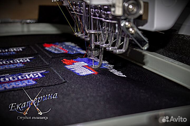 Машинная вышивка на заказ