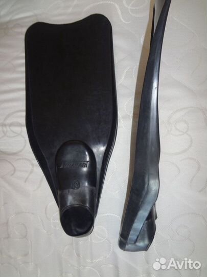 Ласты СССР отличная резина, стопа закрыта, р.36-38