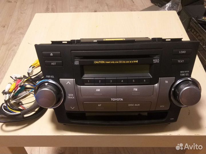 Штатная магнитола Toyota Highlander